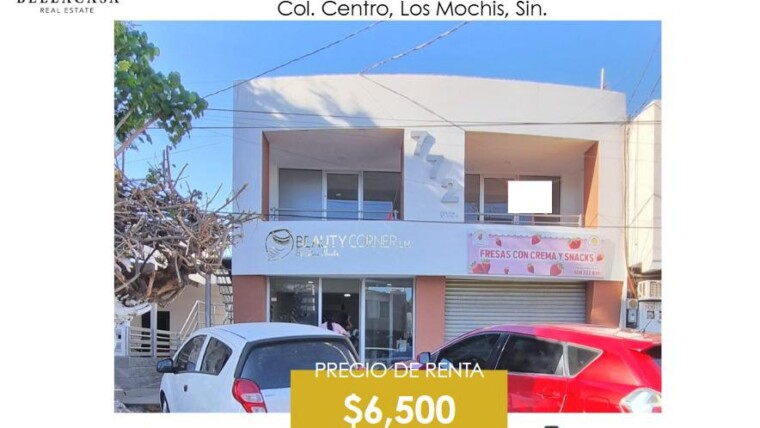 LOCAL EN RENTA, COL. CENTRO, LOS MOCHIS, SINALOA